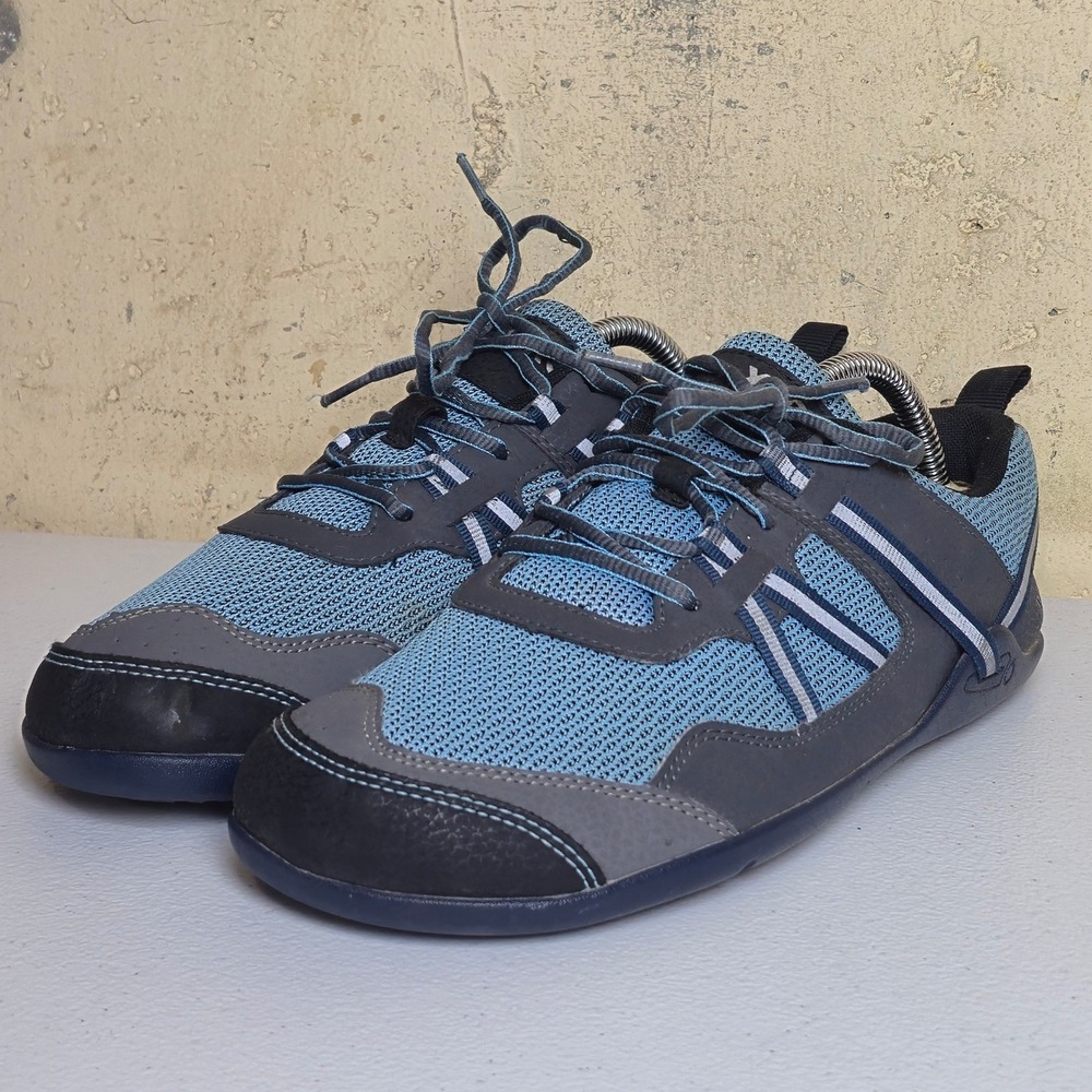Xero Shoes Prio Barefoot Running Shoes Womens 9.5 Blue Gray Minimalist Sneakers